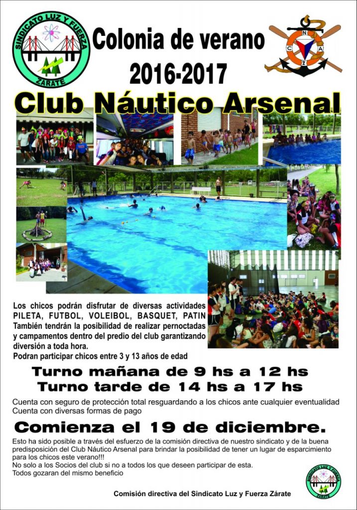 ¡Preinscripción a la Colonia de Verano!