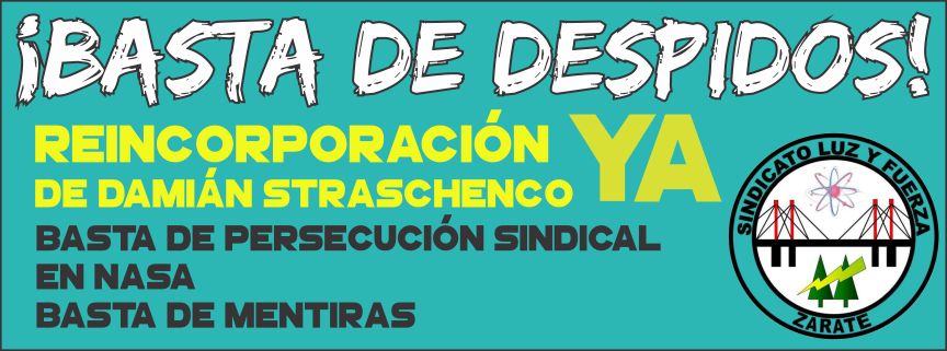 ¡Basta de despidos!